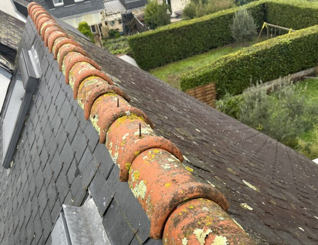 remplacement de faîtières - Flores Renov - morbihan - Bretagne - réparation et entretien de toiture